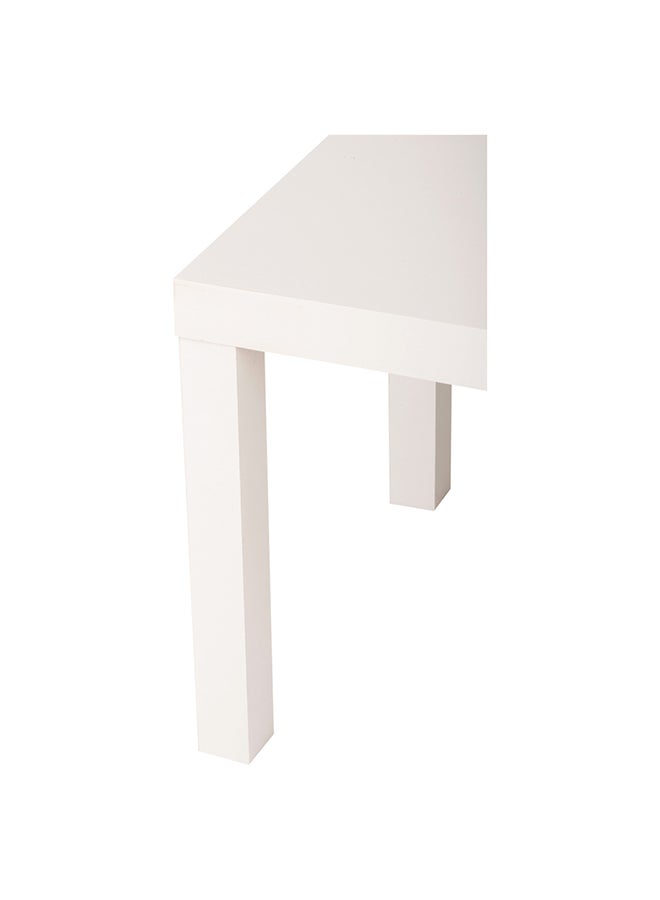 Agata End/Coffee Table White 45x50.8x50.8cm