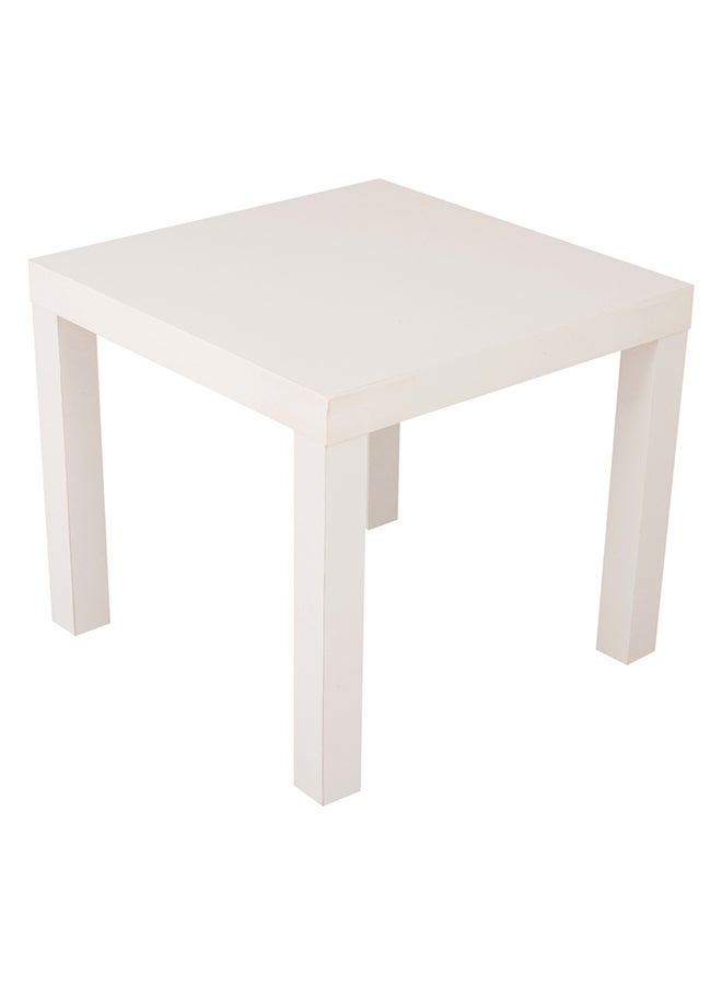 Agata End/Coffee Table White 45x50.8x50.8cm