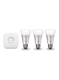 Philips Hue White And Color Ambiance Wireless Lighting 3rd Generation E27 Starter Kit Multicolour  - Image 1