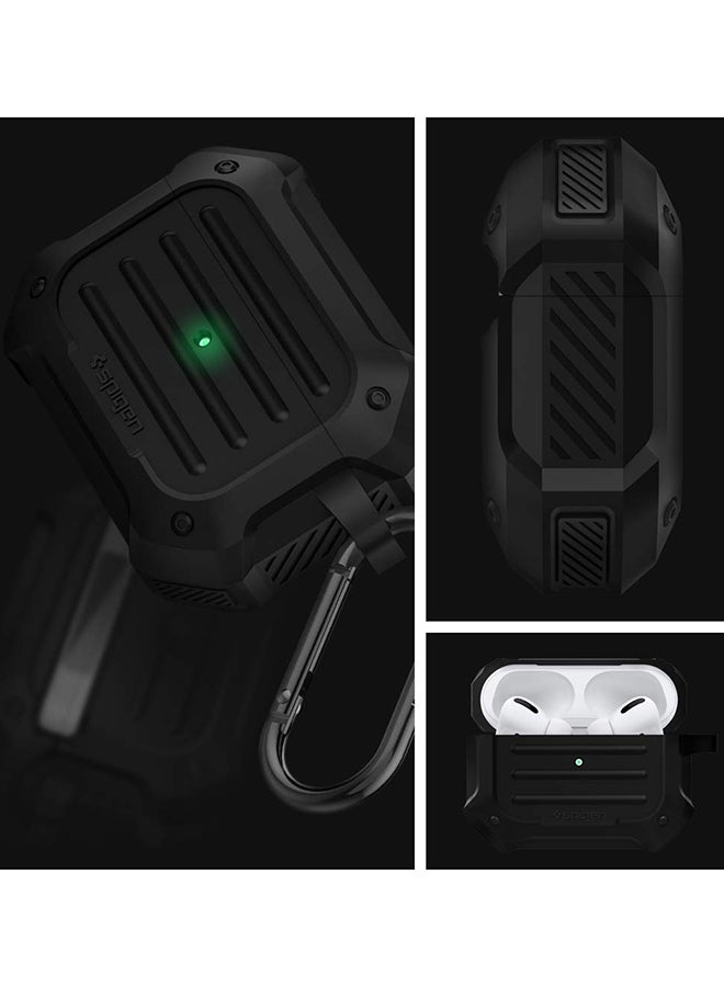 سبايجن حافظة متينة لسماعات أبل آيربودز برو أسود - Image 3