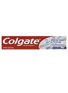 Baking Soda and Peroxide Whitening Toothpaste