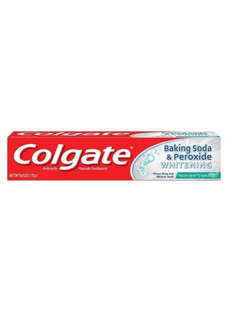 Baking Soda and Peroxide Whitening Toothpaste - v1574319486/N32173271A_1