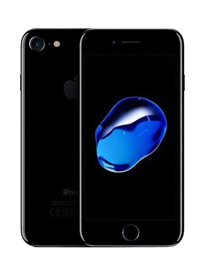 ابل  آيفون 7 أسود داكن بخاصية فيس تايم سعة 256 جيجابايت ومزود بخدمة 4G LTE - Image 1