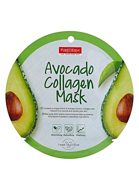 Avocado Collagen Mask 18grams
