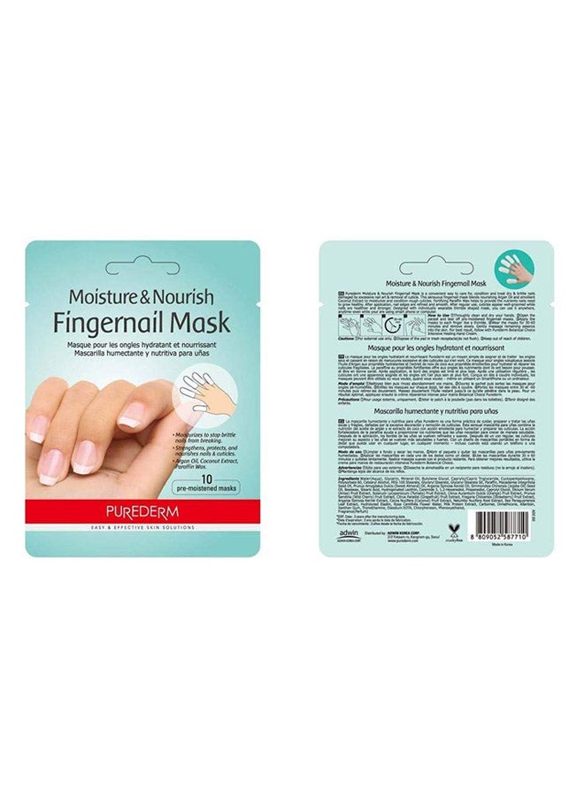 Purederm Moisture & Nourish Fingernail Mask 4cm - Image 2