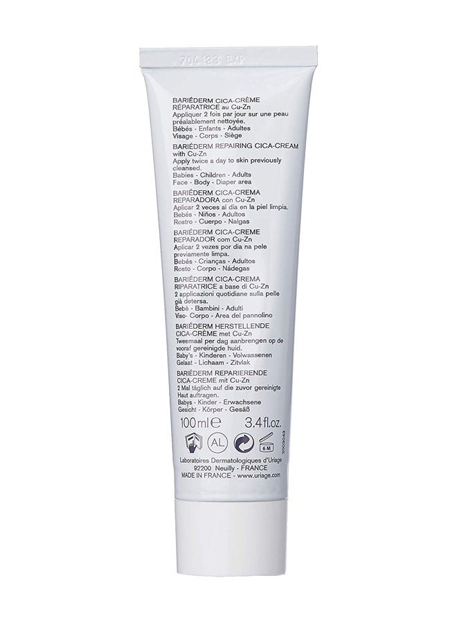 Uriage Bariederm Repairing Cica Cream 100ml - Image 2
