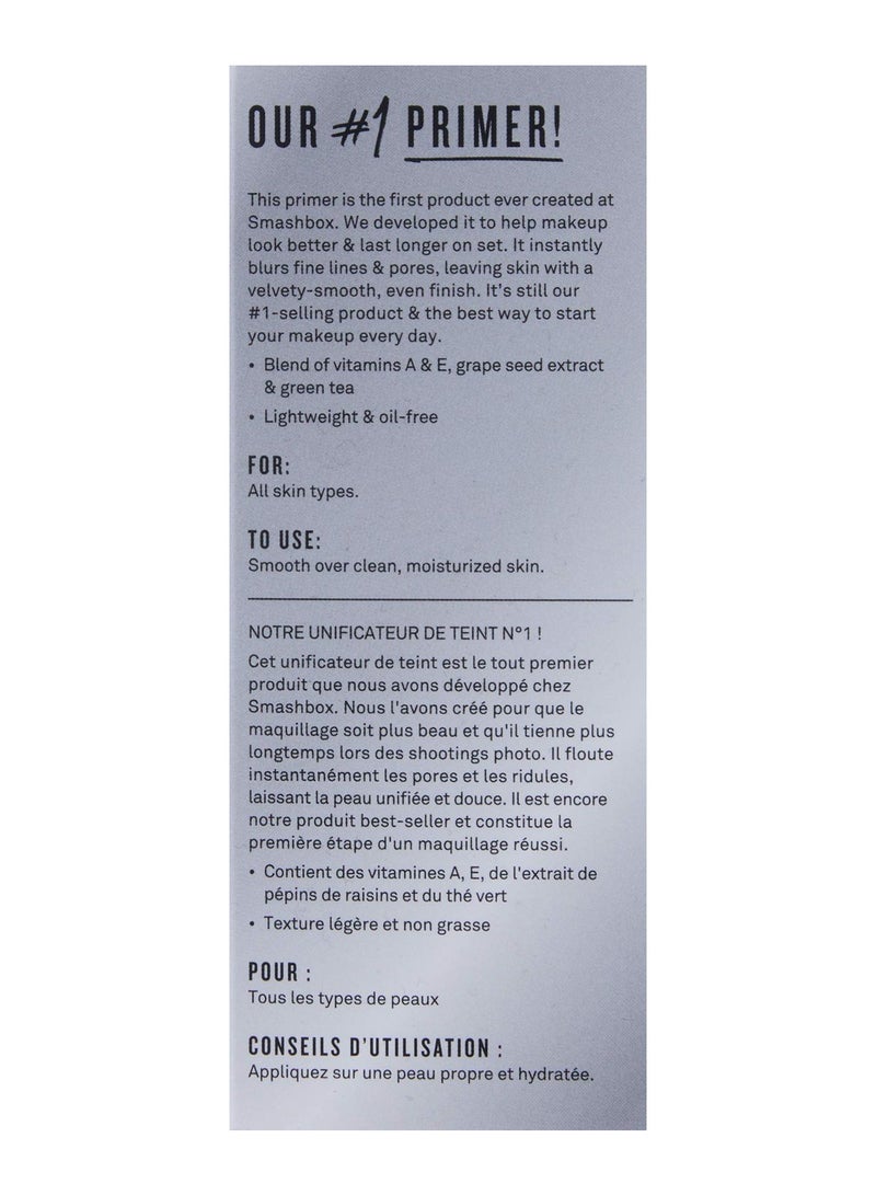 SmashBox - Smooth And Blur Photo Finish Primer Transparent - Image 1