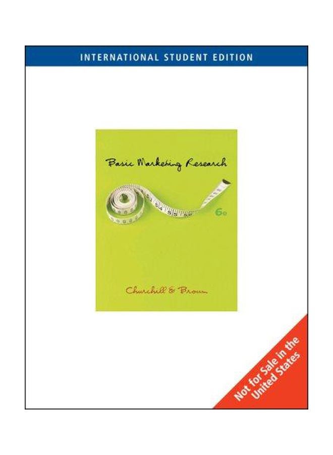 Basic Marketing Research English by Gilbert Churchill - 5-3-2006 