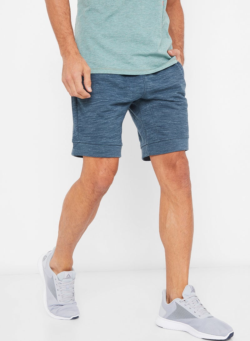 Training Essentials Marble Group Shorts Blue - v1574330390/N32167086V_1