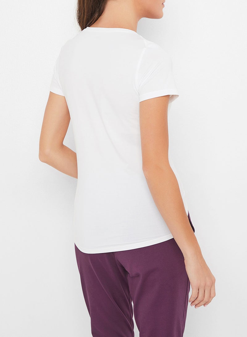 Reebok Osr Activchill T-Shirt White/Black  - Image 3