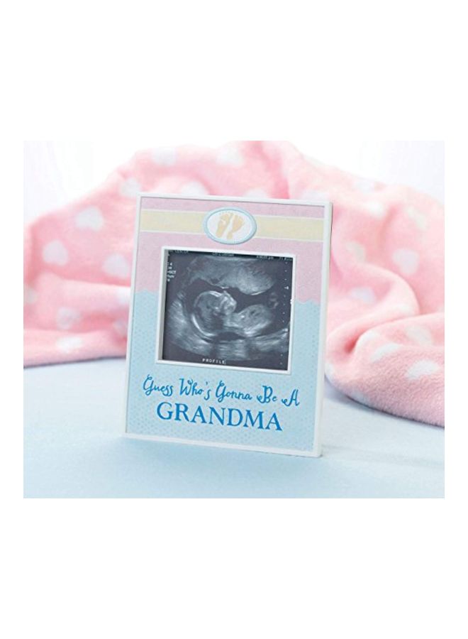 Lillian Rose Grandma Printed Ultrasound Frame Blue/Pink/Yellow 5.5x6.5inch  - Image 2