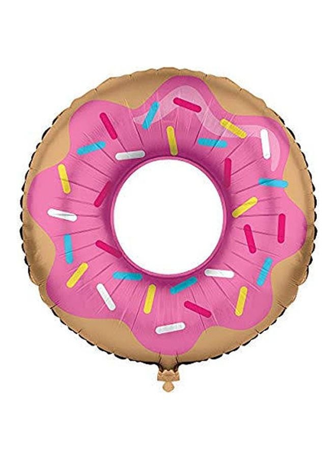 CREATIVE CONVERTING Donut Shaped Foil Balloon 30inch  - Image 1