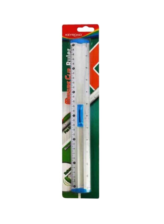 Generic Measure Clip Ruler Multicolour 