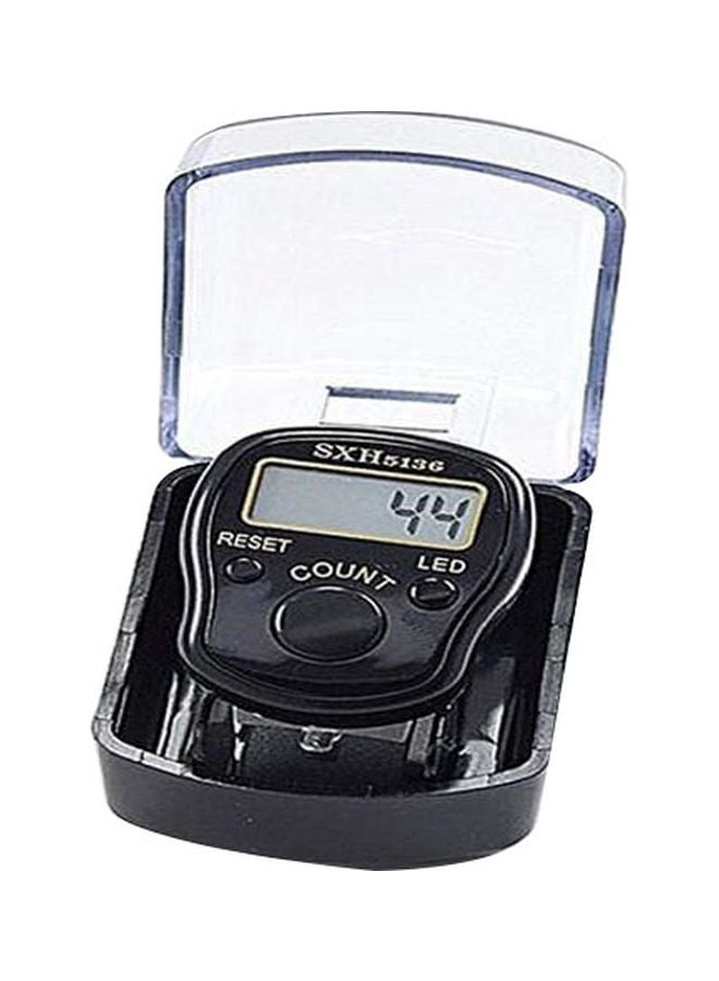 Tasbeeh Led Tally Counter Black