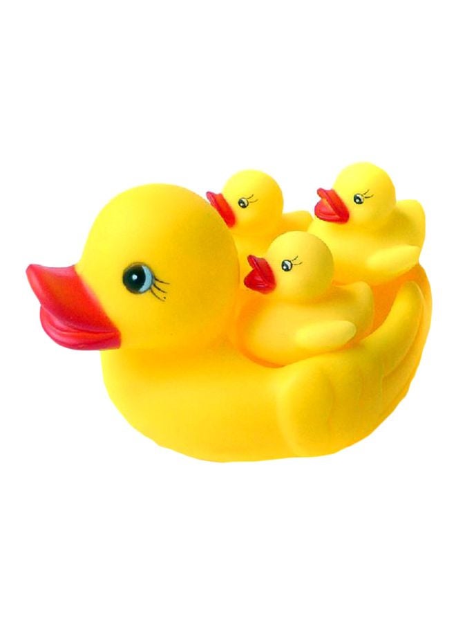 4-Piece Duck Family Bath Toys