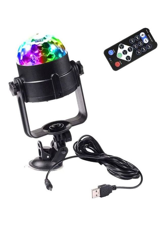 ضوء ديسكو LED دوّار على شكل كرة أحمر / أخضر / أزرق One Size