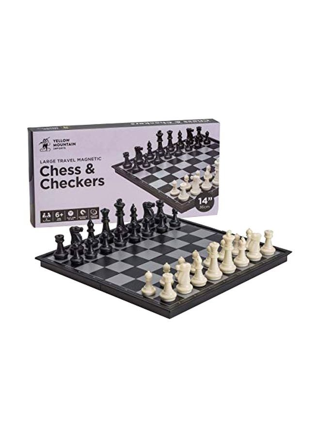مجموعة شطرنج مغناطيسي 2 في 1