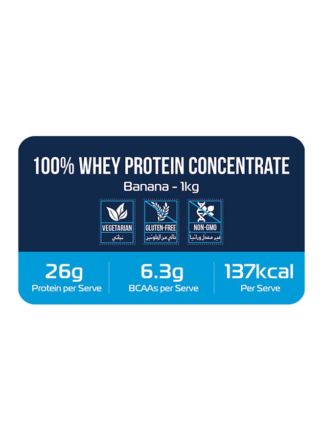 100% Whey Protein - Banana - 1kg (30 servings) - v1574341644/N32046463A_2