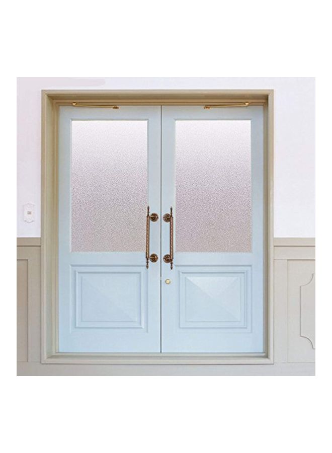 Vakker Bahay Plastic Static Cling Window Film Color5 78.7x17.7x0.1inch  - Image 1