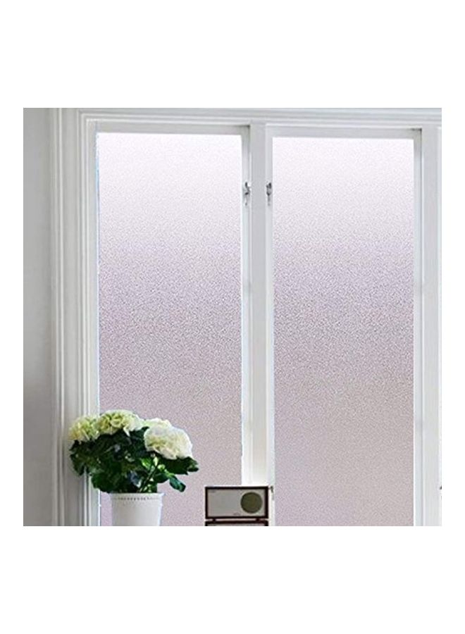 Vakker Bahay Plastic Static Cling Window Film Color5 78.7x17.7x0.1inch  - Image 4