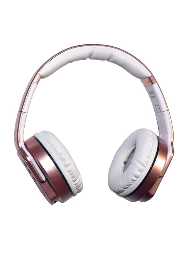 SODO 2-In-1 Flip-Out Bluetooth Over-Ear Headset Rose Gold  - Image 2