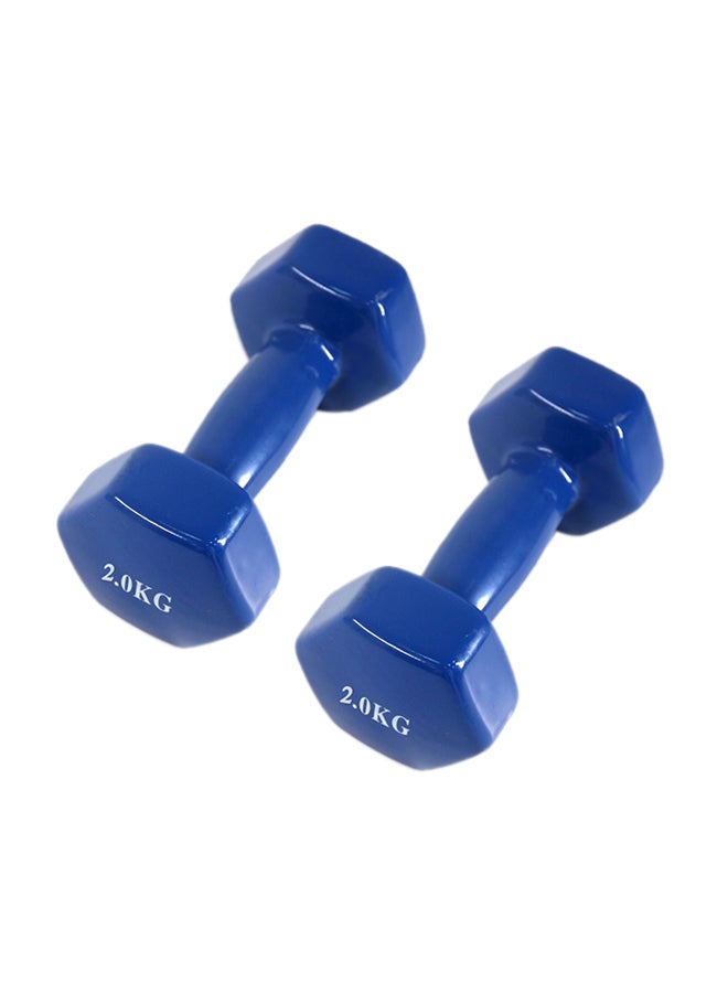 Generic Hexagonal Dumbbell Set 2 x 2kg 2 x 2kg  - Image 1