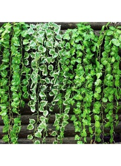 Generic 12-Piece Artificial Hanging Ivy Leaves Green  - Image 4