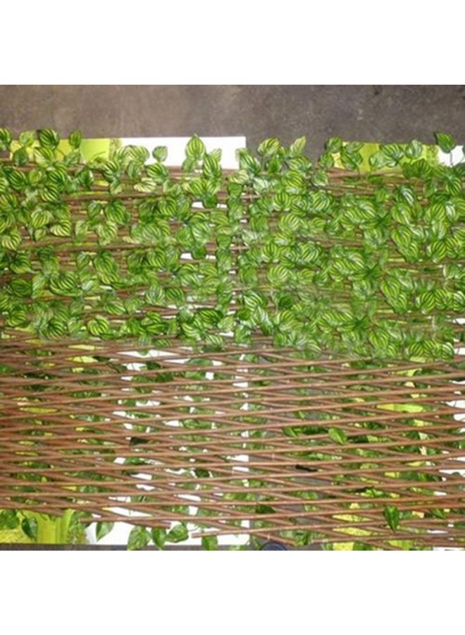 ماستون زينة معلقة بتصميم أوراق لبلاب صناعية من 12 قطعة أخضر - Image 5