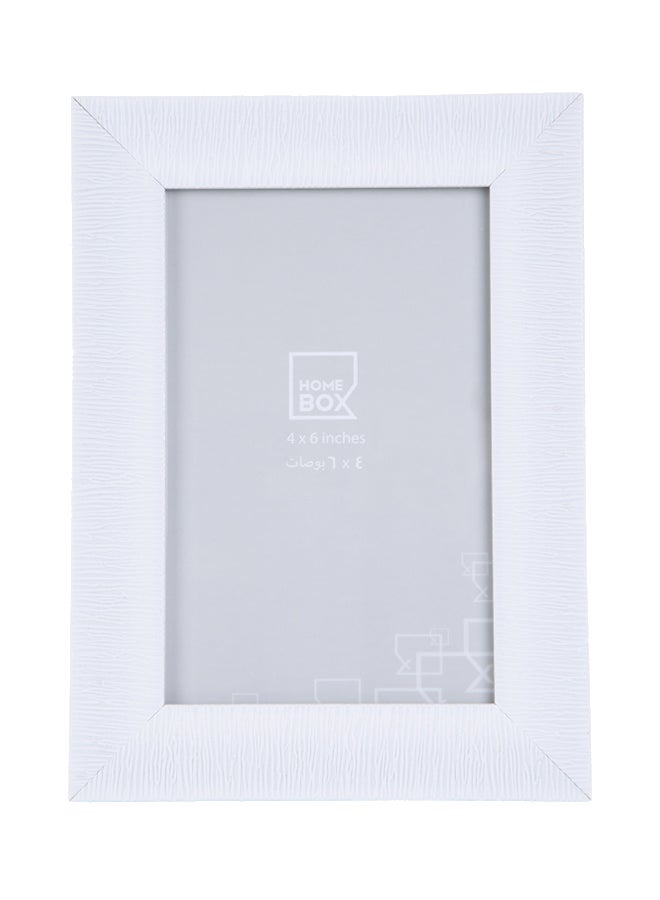 هوم بوكس إطار صور لسطح الطاولة من واترفورد أبيض 15سم - Image 1
