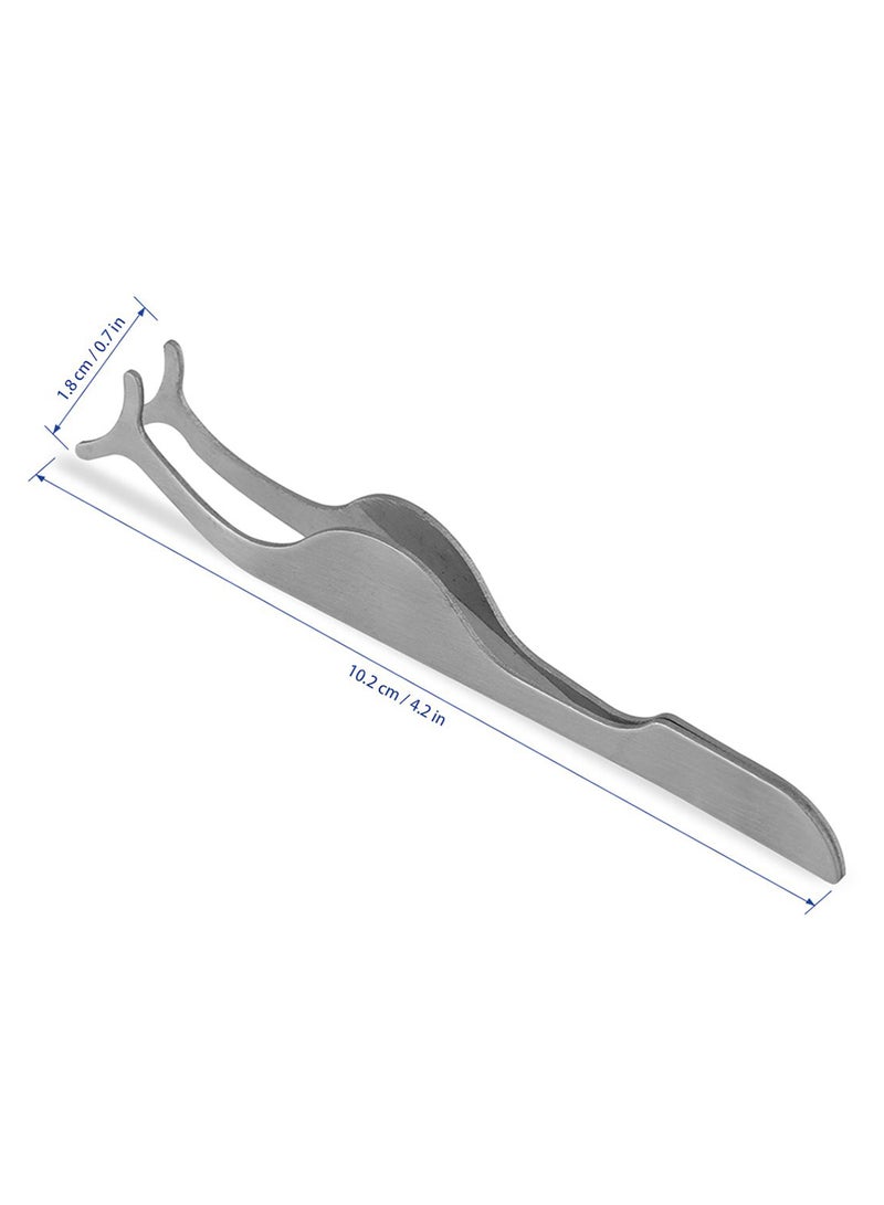 1st Choice Eyelashes Extension Tweezer Silver - Image 2
