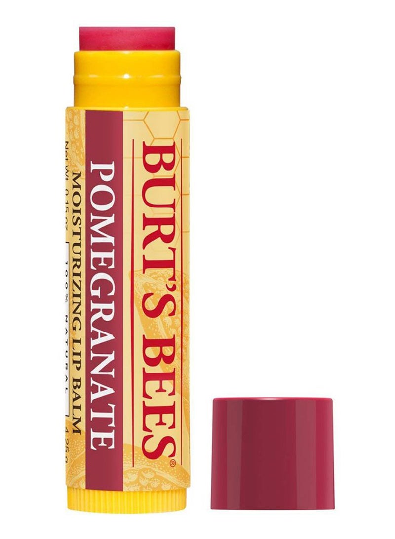 Burt's Bees 4-Piece Natural Moisturizing Lip Balm Set Red 4 x 4.25grams - Image 1