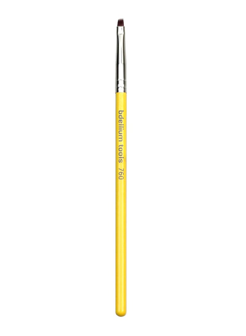 Bdellium Tools - Professional Eye Makeup Brush Yellow/Silver/Black - Image 1
