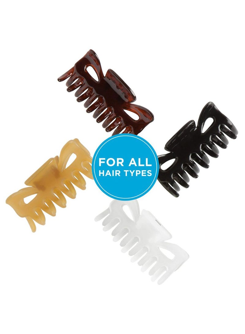 Goody 4-Piece Claw Hair Clip Set Multicolour - Image 2