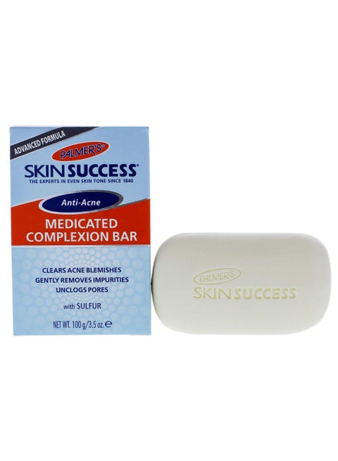 Skin Success Anti-Acne Medicated Complexion Bar White 100grams
