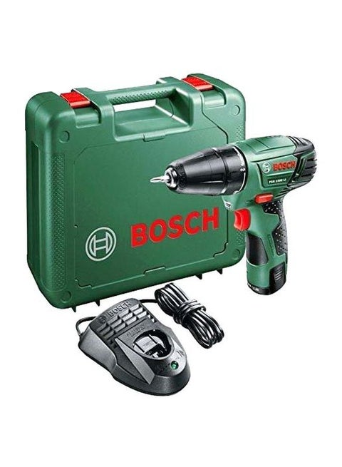 PSR 1080 LI Cordless Drill Driver with 10.8 V Lithium-Ion Battery Green/Red