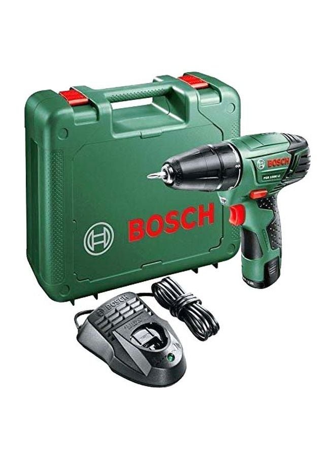 PSR 1080 LI Cordless Drill Driver with 10.8 V Lithium-Ion Battery Green/Red