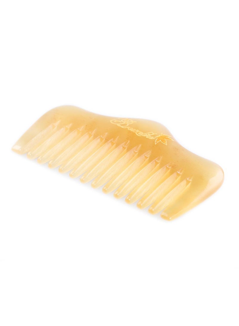 Breezelike Wide Tooth Hair And Beard Comb Beige - Image 2