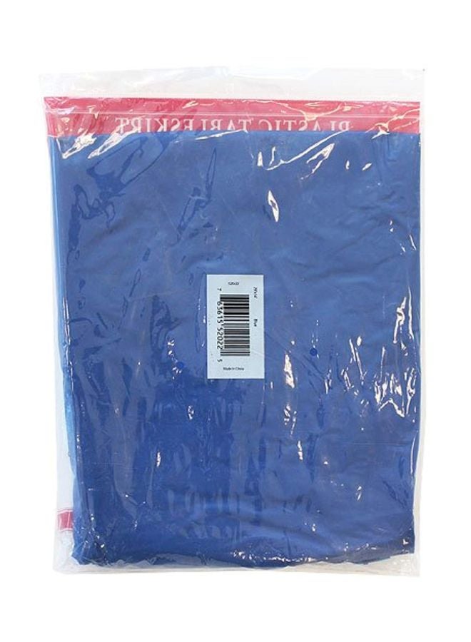 بارتي دايمينشنز - غطاء للطاولة من البلاستيك لون أزرق 15x11x0.5بوصة - Image 1