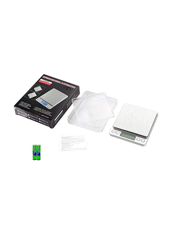 WAOAW - Digital Measuring Scale Silver 4.9x4.1x0.8inch - Image 1