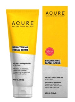 Acure Brightening Facial Scrub 118ml 