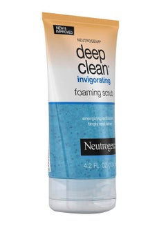 Neutrogena Deep Clean Invigorating Foaming Face Scrub 124ml  - Image 2