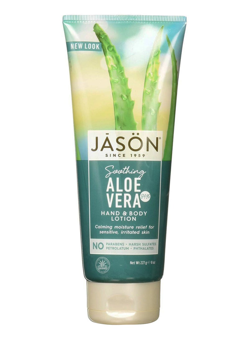 Jason Soothing 84% Aloe Vera Hand And Body Lotion