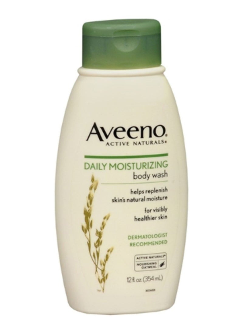 Aveeno 4-Piece Daily Moisturizing Body Wash Set 354ml