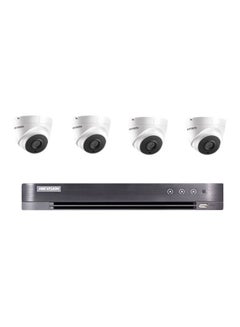 HIKVISION 4-Piece IP Camera With DVR 