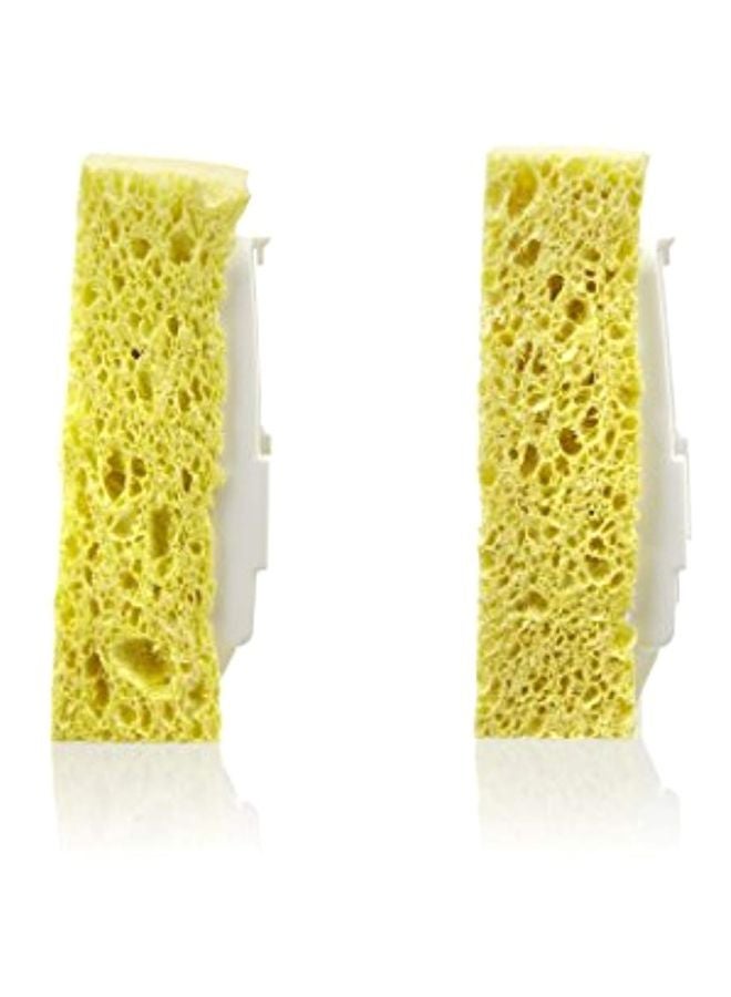 Arrow Plastic 2-Piece Refill Sponge Set Yellow 3x1.6x1inch - Image 2