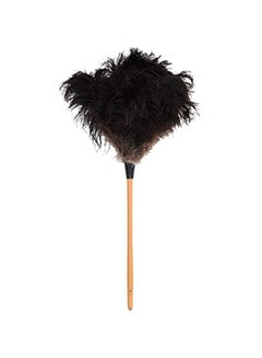 Dusters Killer Ostrich Feather Duster Black/Beige 16inch 