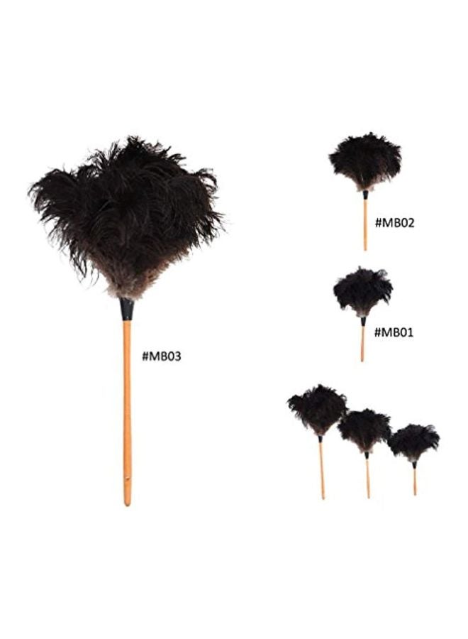 Dusters Killer Ostrich Feather Cleaning Duster Black/Beige  - Image 2