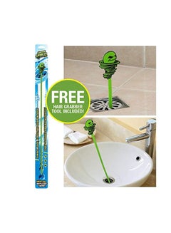 4-Piece Drain Opening Pacs With Hair Grabber Tool Whhite/Green 699grams - v1574422035/N32194532A_4