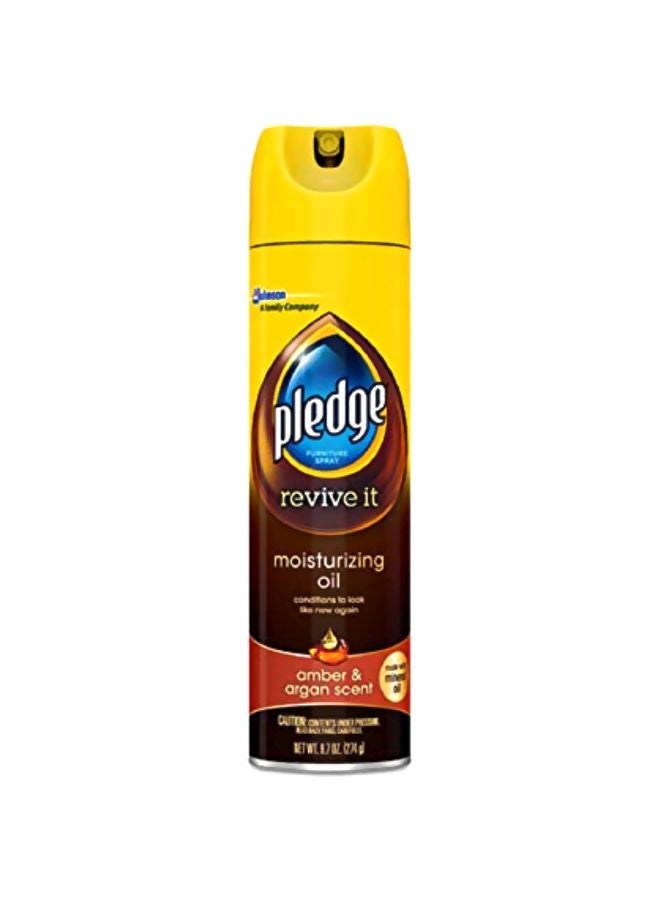 Pledge - Revive It Moisturizing Oil Furniture Spray Brown/Yellow - Image 1