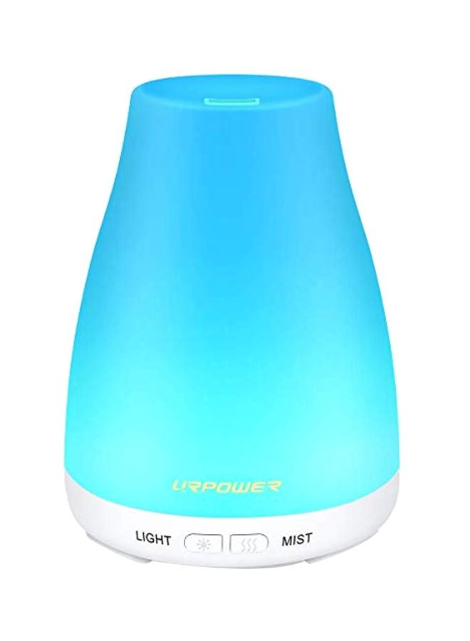 UR باور موزع الزيوت العطرية مزود بضوء LED أزرق/ أبيض 5.5x3.1بوصة - Image 1